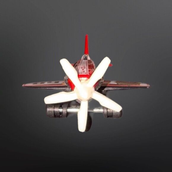 2003 Hot Wheels C2719 Fire Patrol 68 Propeller Plane Die Cast Airplane Diecast - Picture 6 of 7